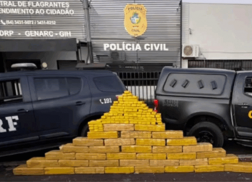 Caminhoneiro é preso em Itumbiara com 400 kg de maconha na BR-153