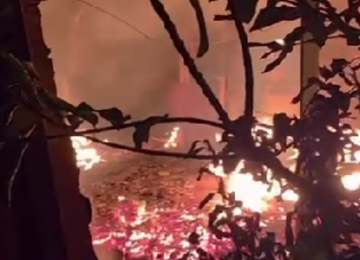 Incêndio em residência mobiliza Bombeiros e deixa duas vítimas no bairro Prolongamento do Jardim América