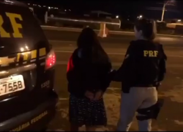 PRF prende mulher transportando droga de Cuiabá para Rio Verde