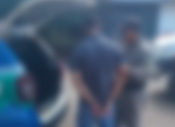 Foragido tenta escapar, mas é capturado pela Polícia Militar no Centro de Rio Verde