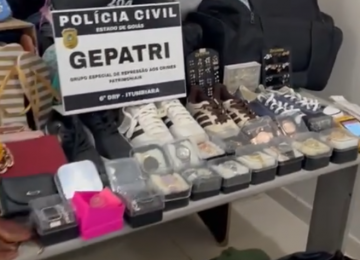 Funcionária é presa suspeita de furtar quase R$ 20 mil em mercadorias de loja em Itumbiara