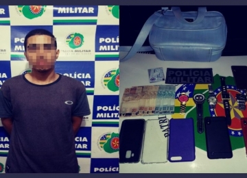 Homem é preso por furto na região central de Rio Verde