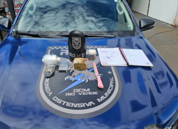 GCM flagra entrega de drogas e prende homem em residência na Vila Borges, em Rio Verde