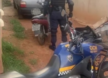 GCM recupera moto logo após furto em Rio Verde