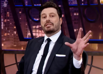 Danilo Gentili cobra mais reconhecimento e exalta conquistas no comando de talk show