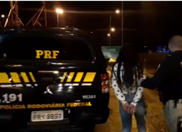 Foragida da justiça sul-mato-grossense é recapturada pela PRF de Rio Verde