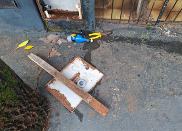 GCM detém suspeito após danificar hidrante e portão de residência na Vila Renovação