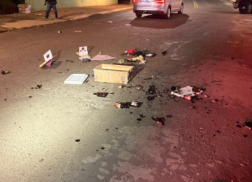 Homem é detido após ameaçar familiares e causar destruição em casa no Residencial dos Buritis