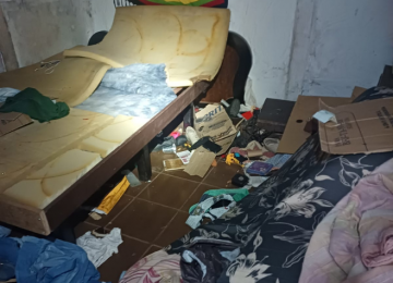 Homem é preso após agredir companheira e tentar atear fogo em residencia, em Rio Verde