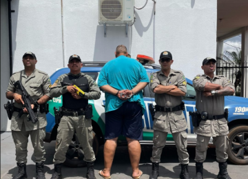 Homem é preso após importunar mulher e dirigir sob efeito de álcool, em Porteirão