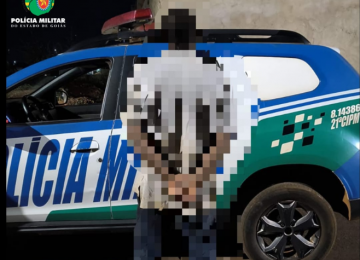 Homem é preso após invadir quarto de prima, cometer assédio sexual e fazer ameaças em Santa Helena de Goiás