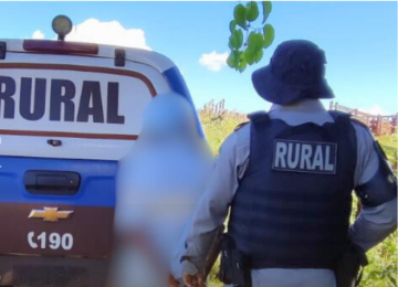 Homem é preso em flagrante por agredir companheira e filhos em fazenda na zona rural de Rio Verde