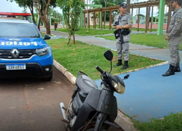 Homem é preso por conduzir moto adquirida em feira de rolo com registro de furto em Rio Verde