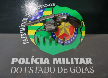 Homem é preso por porte ilegal de arma no bairro Jardim Goiás, em Rio Verde