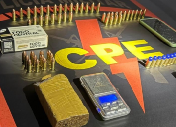 Homem é preso por tráfico de drogas e posse ilegal de munições no Dom Miguel, em Rio Verde