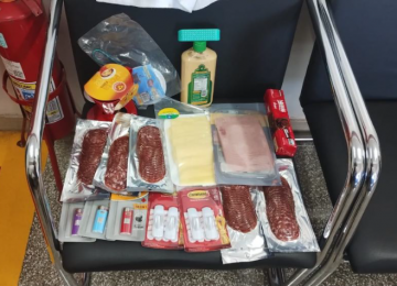 Idosa é flagrada por segurança de supermercado furtando mercadorias no Setor Morada do Sol, em Rio Verde