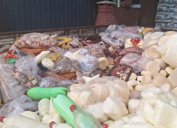 Operação apreende mais de 4 toneladas de alimentos impróprios em Quirinópolis