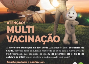 Atualização de vacinas, diversão e mais! Prefeitura realiza Dia X da Multivacinação nesse sábado