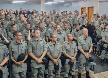 PM anuncia reforço com 27 novos alunos soldados para o policiamento em Rio Verde