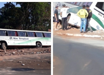 Acidente de ônibus em Rio Verde
