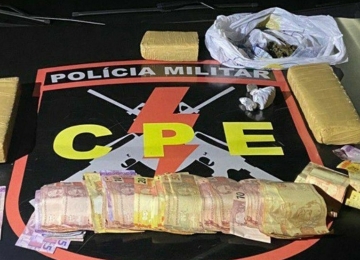 CPE de Rio Verde prende traficante de drogas em Quirinópolis (GO)