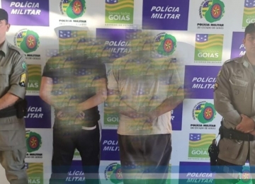 Dupla de estelionatário é presa pela PM em supermercado Rio Verde 