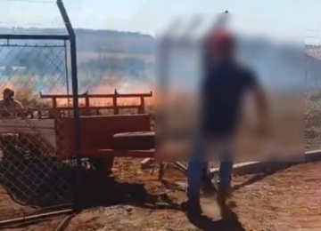 Sala do Agro e forças de segurança unem forças após incêndio de grandes proporções; suspeitos são presos