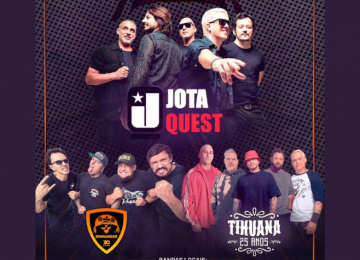 Jota Quest, Raimundos e Tihuana são atrações gratuitas do Rock in Rio Verde neste fim de semana