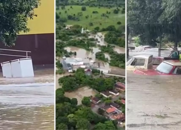 Chuvas deixam mais de 500 desalojados e 157 casas alagadas em Jussara