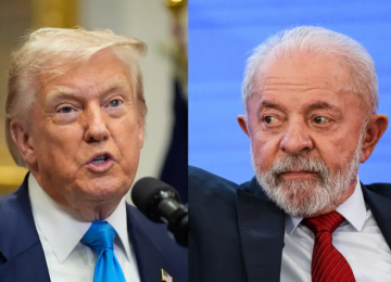 Em ligação com Trump, Lula pede fim de tarifaço de 50% sobre produtos brasileiros