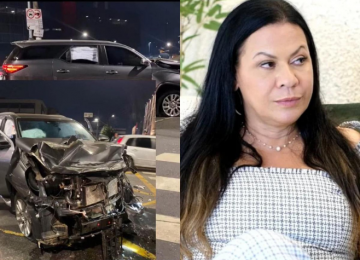 Mãe de Marília Mendonça sofre acidente de carro em São Paulo