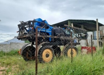 Maquina agrícola furtada em São Paulo é recuperada em Mineiros