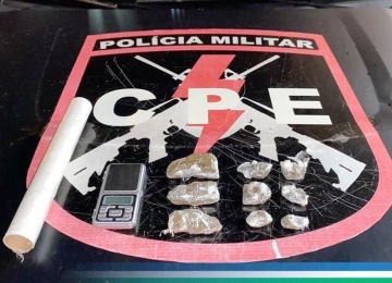 CPE apreende menor traficando drogas em Rio Verde