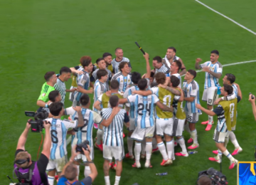 Argentina vence o Egito de virada por 3 a 2 e avança para as quartas de final da Copa do Mundo