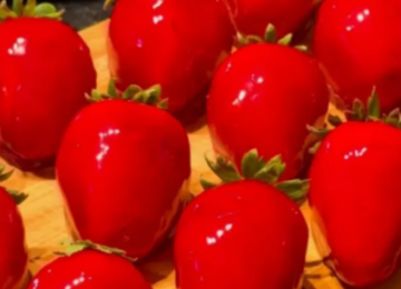 Morango do amor viraliza nas redes e vira o novo queridinho das docerias