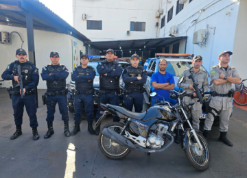 Moto recuperada em menos de 24 horas: Câmeras flagram furto e GCM localiza veículo em Rio Verde