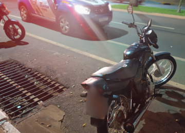 Motocicleta com mais de R$ 240 mil em multas é apreendida no centro de Rio Verde