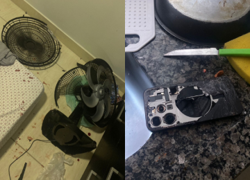 Mulher é presa após agredir namorado com garrafa e causar destruição em casa no Campos Elíseos, em Rio Verde