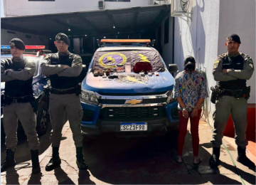 Mulher que realizava furtos em diversos comércios é presa pela PM, em Rio Verde