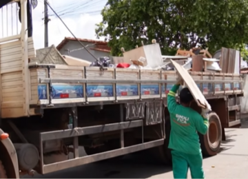 Mutirão de limpeza começa pelo bairro Martins e segue para o setor Pauzanes em Rio Verde