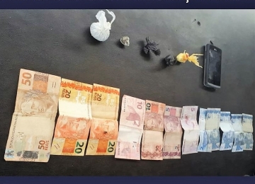 Polícia Militar prende duas pessoas por tráfico de drogas em Rio Verde