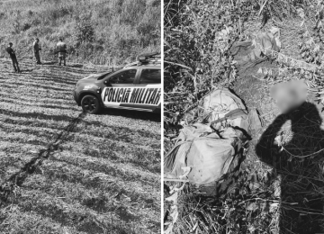 Ossada humana é encontrada em local próximo ao aeroporto de Santa Helena