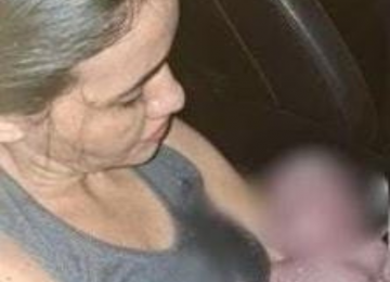 Pai faz parto da filha na porta do hospital em Anápolis