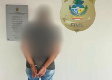 Pai é preso em São Luís de Montes Belos suspeito de abusar da filha de 6 anos e filmar crime