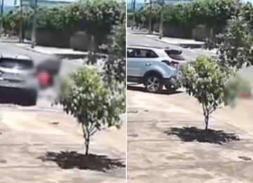 Passageira morre após cair e ser atropelada por amiga que perdeu controle do carro em Goiás