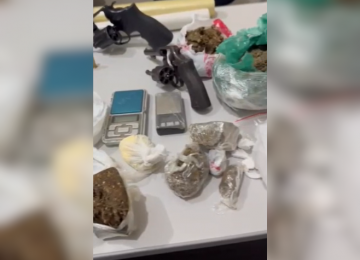 PC desarticula ponto de facção criminosa e apreende armas e drogas no Monte Sião, em Rio Verde