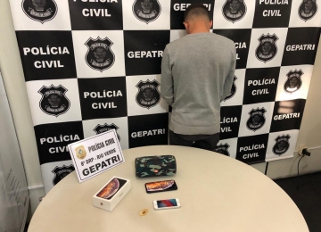 Policia Civil prende estelionatário que aplicava golpes através de empresa virtual