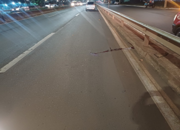 Pedestre em situação de rua é atropelado no perímetro urbano da BR-060, em Rio Verde