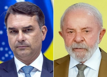 Pesquisa BTG/Nexus aponta 50,3% para Flávio Bolsonaro e 49,7% para Lula em votos válidos