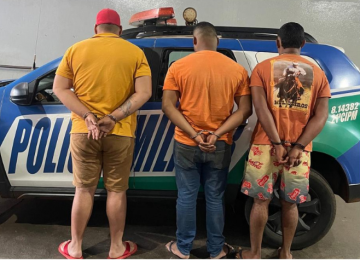 Mulher é vítima de tentativa de estupro coletivo em alojamento em Porteirão; trio foi preso